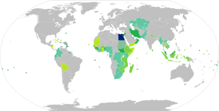 Pays éligibles à l'entrée sans visa en Égypte