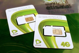 Etisalat Egypte Cartes SIM prépayées