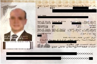 Documents needed to apply for an Egypt e-Visa