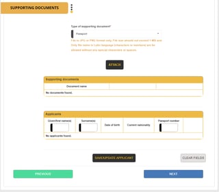 Supporting Documents for Egypt E-Visa Guidelines