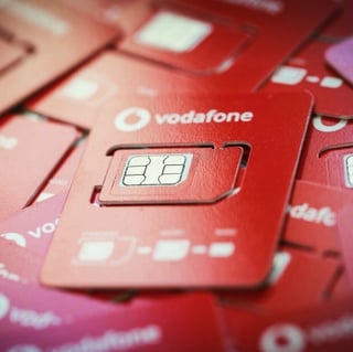 Cartes SIM prépayées Vodafone