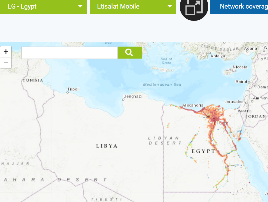 We Network Coverage